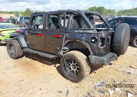 2020 Jeep Wrangler Unlimited Sport z USA, uszkodzony, nr VIN 1C4HJXDG1LW121492